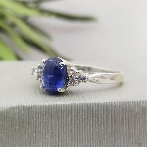 Kyanite Stone Sólido Plata de Ley 925 Diseño único Mujer Chica Boda Compromiso Día de San Valentín Joyería fina al por mayor a granel - Product Image 5