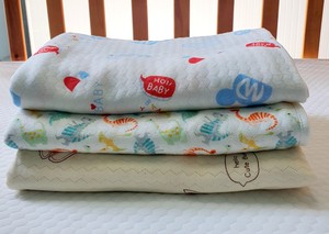 Bán Buôn Tre 3 Lớp Vải Dệt Kim Trọng Lượng Nhẹ Mềm Làm Mát Vải Thoáng Khí Cho T-Shirt Quần Áo Ngủ Kidswear Khăn - Product Image 4