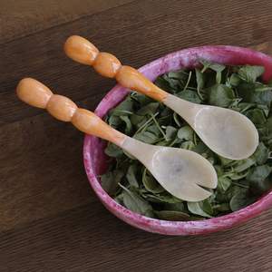 ชุดช้อนตักสลัดทำจากเรซินสำหรับใช้ในบ้านและโรงแรมมีช้อนไอศกรีมสำหรับเสิร์ฟสลัด - Product Image 5