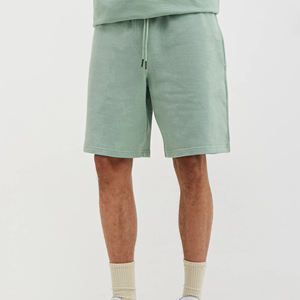 Tendance Streetwear Double Couche Style Shorts Hommes Personnalisé Solide Couleurs Nouveau Design Taille Moyenne Quarter Shorts - Product Image 2