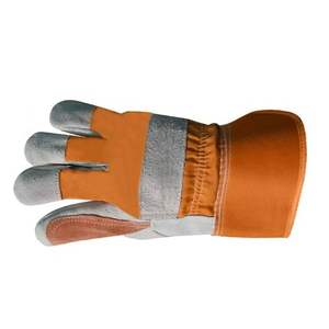 Industria protectora de manos Guantes de seguridad para el trabajo de construcción anticorte Guantes DE TRABAJO resistentes al corte de cuero de vaca - Product Image 6