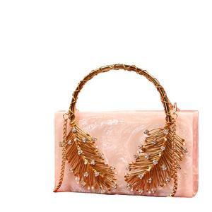 Nuevo diseño indio Bolsos de mano bordados hechos a mano Lote al por mayor Bolso de noche para mujer del proveedor indio POR ARTESANÍA DE LUJO - Product Image 2