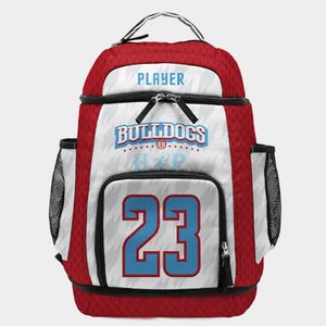 Sac à dos de sport en nylon personnalisé, design pliable populaire, sacs en polyester imperméables pour le basketball, sacs à dos de sport de plein air - Product Image 1