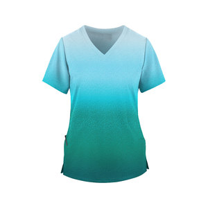 Uniforme d'hôpital sur mesure, uniforme de médecin à manches courtes, chemise médicale pour médecins, chemise de travail pour hommes - Product Image 1
