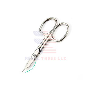 Ciseaux à cuticules de manucure Ciseaux à ongles à cuticules 3 Pc Set Sourcils et nez Cheveux Tondeuse à sourcils Ciseaux à ongles à cuticules Outils de beauté - Product Image 5