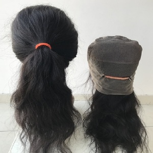 วิกผมแท้แบบลูกไม้ใสสำหรับผู้หญิงผิวดำวิกผมมนุษย์แท้แบบชาวเปรูมีลูกไม้แท้ติดหนังแท้สีดำลูกไม้ละเอียดระดับ HD - Product Image 3