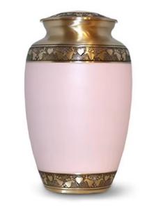 Vente en gros Urne funéraire écologique en aluminium pour adultes et bébés Urnes funéraires de crémation personnalisées avec design Art déco et couleur personnalisée - Product Image 3