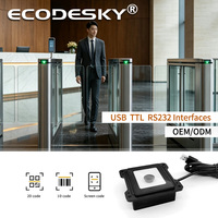 Module de lecteur de codes-barres 1D 2D intégré EMT6651S USB haute vitesse pour validateur de bus et kiosque