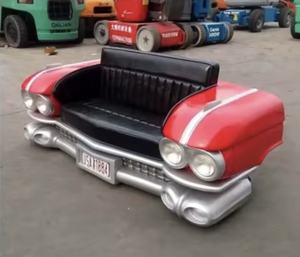 Decoración de bar punk con diseño de coche personalizado, estilo retro europeo, modelo de coche antiguo, decoración DIY para el hogar, sala de estar. - Product Image 3