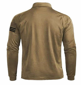 เสื้อเชิ้ตผู้ชายสำหรับกิจกรรมกลางแจ้ง แนว Tactical แขนสั้น ผ้าถักเนื้อแน่น ระบายความชื้น แห้งเร็ว ทนทาน น้ำหนักเบา ป้องกันรังสียูวี - Product Image 3