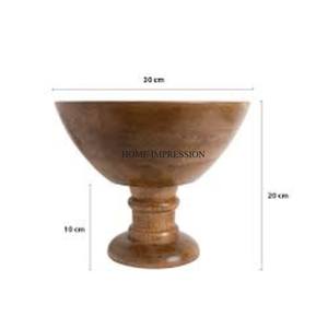 Unique Designer Pattern Arrivée 100% Luxueux Qualité En Bois Fait Bol Table À Manger Centre De Table Salade & Service Ware De L'Inde - Product Image 6