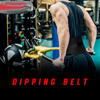 Ceinture de musculation unisexe en néoprène et cuir avec chaîne pour entraînement de musculation et tractions, élastique, respirante et antidérapante