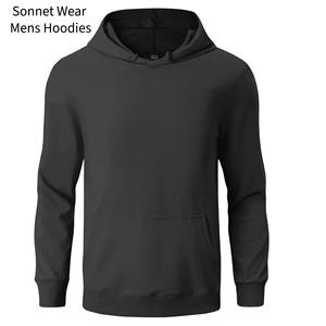 Sweat-shirt à capuche en coton pour homme, décontracté, ample - Product Image 4