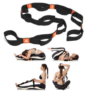 Bande de Résistance Yoga Ceinture de Musculation Coton & Polyester Couleur/Logo Personnalisable Unisexe Entraînement Sportif Gymnastique Étirement - Product Image 6