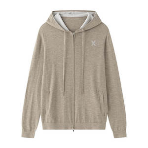 เสื้อฮู้ดออกกำลังกายแบบคลาสสิคสำหรับฤดูหนาว ดีไซน์ซิป ผ้าฟลีซ ทรงเข้ารูป สวมใส่สบาย ระบายอากาศได้ดี กันลม แห้งเร็ว เหมาะสำหรับการออกกำลังกายและฝึกซ้อม - Product Image 1