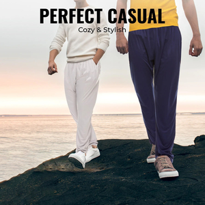 Évacuation de l'humidité, résistant aux plis Séchage rapide Pantalon en tricot de poids moyen pour hommes 100% polyester Idéal pour les vêtements décontractés et de sport - Product Image 6