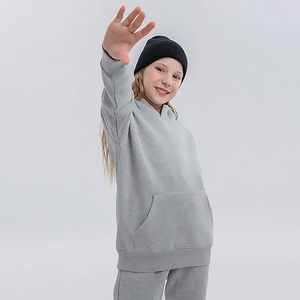 Sudadera con Capucha para Niños, Suave y Elegante, 100% Poliéster, Ofrece Calidez, Flexibilidad y un Estilo Casual Moderno para Uso Diario - Product Image 3