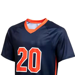 Uniforme de lacrosse entièrement personnalisé de haute qualité 100% polyester résistant à l'eau Impression par sublimation professionnelle Antibactérien - Product Image 4