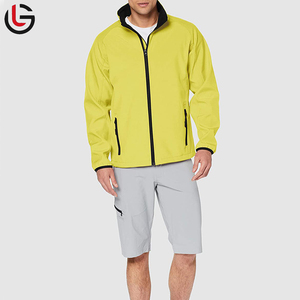 Veste Softshell coupe-vent pour homme de la meilleure qualité pour l'hiver long Design personnalisé avec col montant et fermeture éclair - Product Image 3