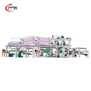 Sistema de Recubrimiento con Cuchilla de Aire Eléctrica de 50 Pulgadas, Cámara de 120 Pies, Guía de Rollo Hidráulico de Tres Sistemas para Empaquetado de Papel/Lámina con Aire Caliente - Product Image 6