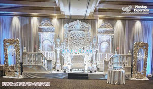 Decoración de Escenario de Boda Estilo Gran Marcaje Occidental, Tema Árabe Mágico, Decoración de Escenario de Boda con Temática Marroquí - Product Image 3