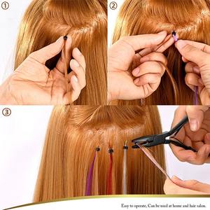 Alicates Profesionales para Extensiones de Cabello, Alicates para Aplicación de Trama, Alicates para Cerrar Cuentas de Micro Enlace - Product Image 2