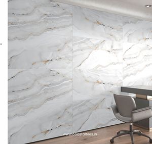 Glosture Supra ดีไซน์สีทองโอนิกซ์สำหรับห้องขนาด600x1200กันลื่นและต้านเชื้อแบคทีเรียขนาด60*120 - Product Image 2