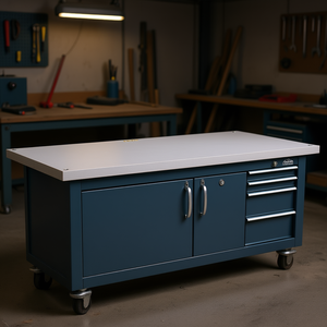 Armoires à outils Facom à double plan de travail métallique 40x1455mm - Product Image 3