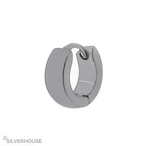 Set di 6 Anelli in Acciaio Inossidabile Profilo Curvo 4 X 9 mm - Product Image 2