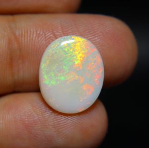 โอปอลออสเตรเลียทรงหลังเบี้ย โอปอลธรรมชาติหลากสี โอปอลออสเตรเลียแท้ โอปอลหลวมสำหรับทำเครื่องประดับ - Product Image 1