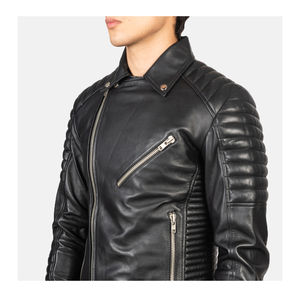 Chaquetas de Cuero para Hombre de Diseño Aew, Nueva Llegada, Hechas a Medida, Temporada de Invierno, Casuales, con Logotipo Frontal, Ecológicas y Transpirables, Diseño OEM - Product Image 5