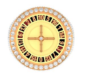 แหวนหมั้นเพชรแบบคลัสเตอร์ได้รับการรับรองจาก IGI 925เงินชุบเคลือบรูปดาว - Product Image 1