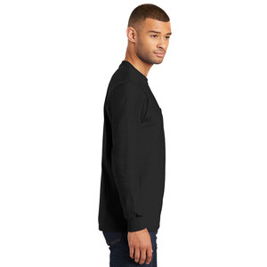 Jersey vert fluo T-shirt à manches longues pour homme avec étiquette personnalisée - Product Image 6