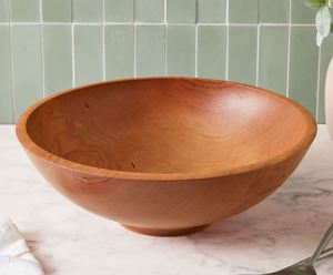 A Hot Selling Wholesale Eco Friendly Custom Logo Cooking <b>Bowl</b> Dough <b>Bowl</b> Kitchen Acacia <b>Wooden</b> <b>Salad</b> <b>Bowl</b> - Product Image 4