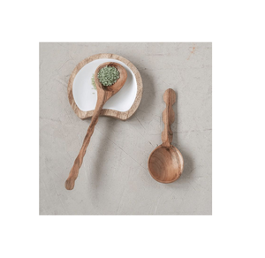 Ensemble d'ustensiles en bois de 12 pièces outils de cuisine de cuisine comprenant des cuillères porte-purée louche spatule fouets conçus pour la maison - Product Image 1