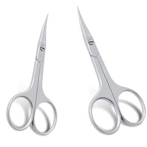 Ciseaux à ongles professionnels en acier inoxydable avec lames tranchantes incurvées Fabricant de ciseaux de haute précision chez Kaamir Instruments - Product Image 4