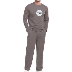 Chándal para hombre, conjunto de chándal de 2 piezas, jersey de manga larga, traje atlético para deportes, informal, Fitness, Jogging - Product Image 2