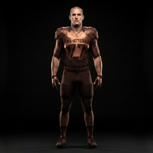 Uniforme de Fútbol Americano Personalizado, Pantalones Acolchados, Diseño Geométrico, Número 77, Ropa Deportiva de Alto Rendimiento, Venta al Por Mayor OEM - Product Image 2