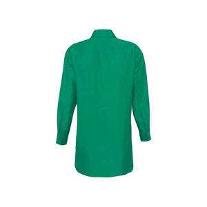 Casual <b>Linen</b> Blouse for Women-Loose Fit Asymmetrical Bow Collar Summer <b>Top</b> - Product Image 3