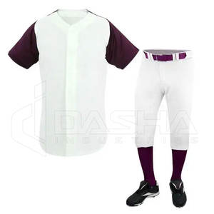 ชุดเบสบอลและซอฟต์บอลชุดผ้าลายทแยงพร้อมเทคโนโลยีการระเหิดชุดเล่นซอฟต์บอลระบายอากาศ - Product Image 5