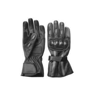 ถุงมือมอเตอร์ไซด์หนังแท้สำหรับผู้ชายผู้หญิงถุงมือมอเตอร์ไซด์สำหรับแข่งรถมอเตอร์ไซด์ออกแบบโลโก้ได้ตามต้องการ - Product Image 1