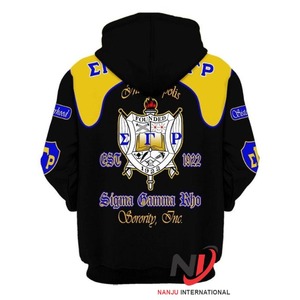 เสื้อสวมหัวปักลายดอกไม้ผ้าฟลีซโพลีเอสเตอร์/ คอตตอนพิมพ์ลายตามสั่งเหมาะสำหรับฤดูหนาวแบบกรีก - Product Image 5