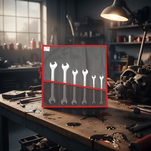 Juegos de llaves de boca abierta métricas extrafinas Facom - Product Image 3