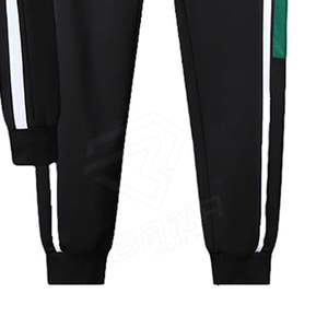 Conjunto de chándal informal de talla grande para hombre de último estilo 100% algodón verano ecológico transpirable - Product Image 6