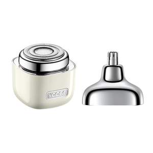 Tondeuse Électrique Portable 2-en-1 pour Nez et Visage, Rasoir Étanche Rechargeable, Outil d'Épilation pour Maison, Voiture, Voyage, Alimentation USB - Product Image 1
