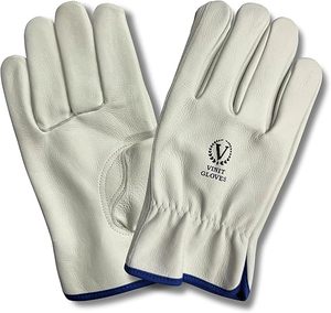 Guantes de Cuero Genuino de Alta Calidad para Conductores, Guantes de Cuero de Trabajo Seguros para un Equipo de Protección Personal Óptimo - Product Image 6