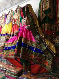 Vestido Kuchi afgano vestidos Koochi afganos Salwar Kameez Shalwar colección India paquistaní Eid boda fiesta tela gasa - Product Image 2