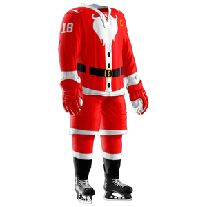 MEJOR precio de fábrica personalizado uniforme de hockey ropa de equipo diseño de sublimación de alta calidad conjunto de Jersey de hockey sobre hielo uniforme para hombres - Product Image 2