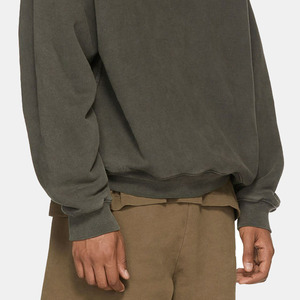 Fabricante personalizado hacer sudaderas con capucha de gran tamaño para hombre diseño de punto de calidad fina con forro Tasa de fábrica - Product Image 5