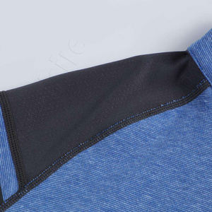 เสื้อคอมเพรสชั่นผู้ชายแบบสั่งทำพิเศษ คุณภาพพรีเมียม ดีไซน์ใหม่ เสื้อคอมเพรสชั่นสีดำ บริการ OEM เสื้อผ้าสำหรับวิ่ง - Product Image 5